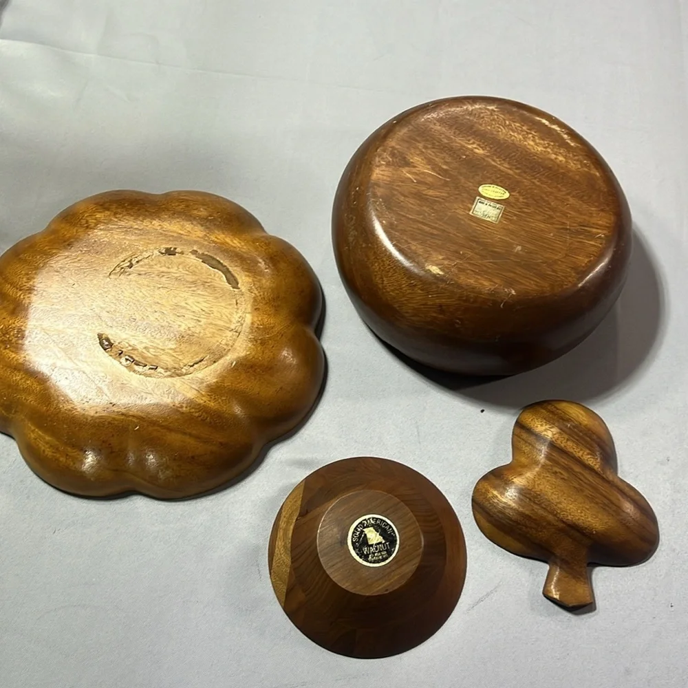 Wood bowls - Picture 3 of 10